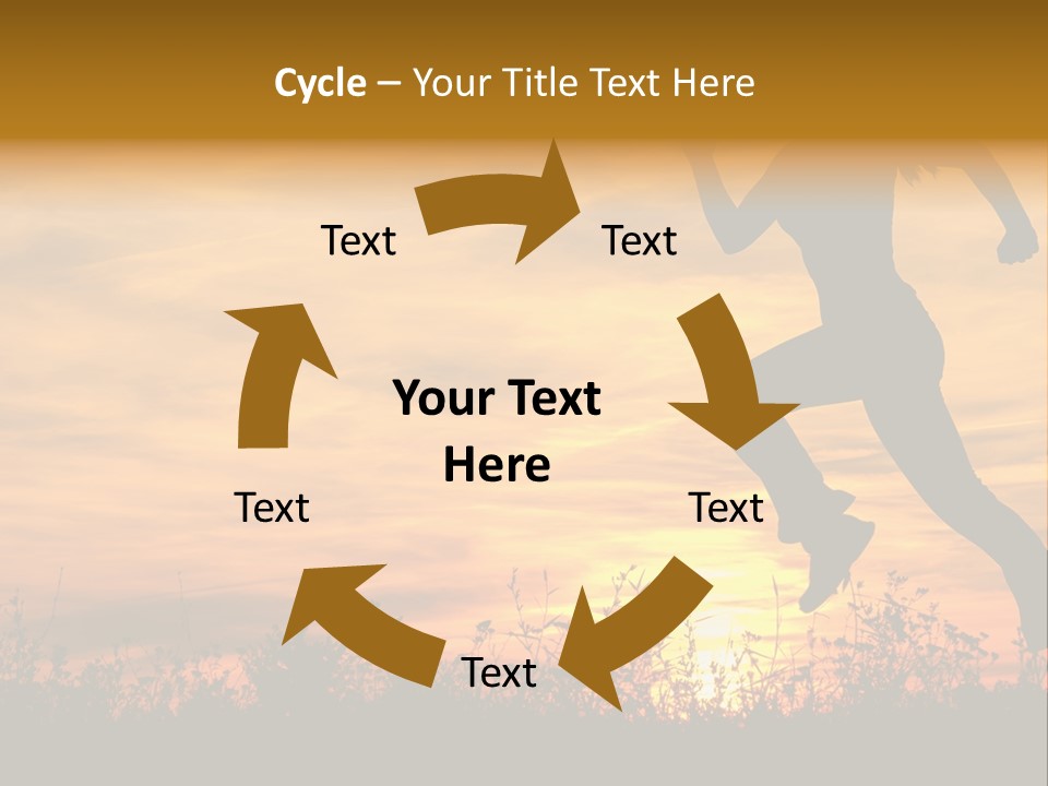 Jumping Training Spring PowerPoint Template