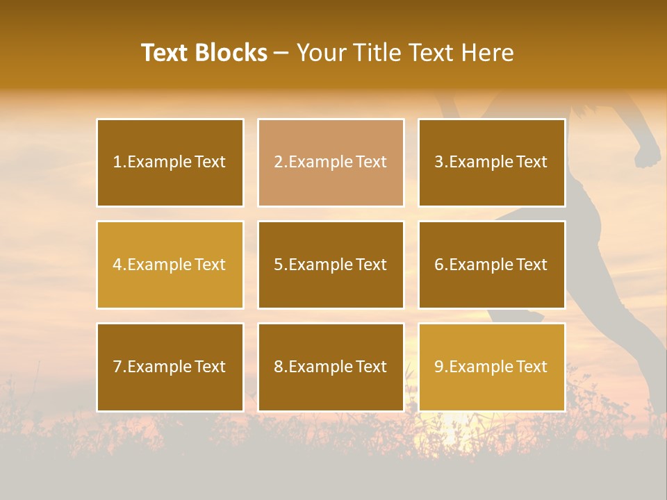 Jumping Training Spring PowerPoint Template