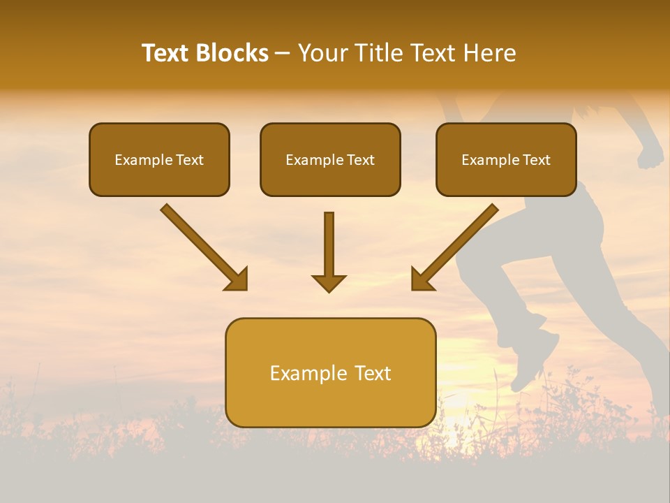 Jumping Training Spring PowerPoint Template