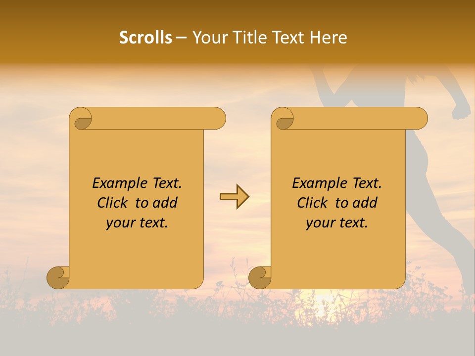 Jumping Training Spring PowerPoint Template