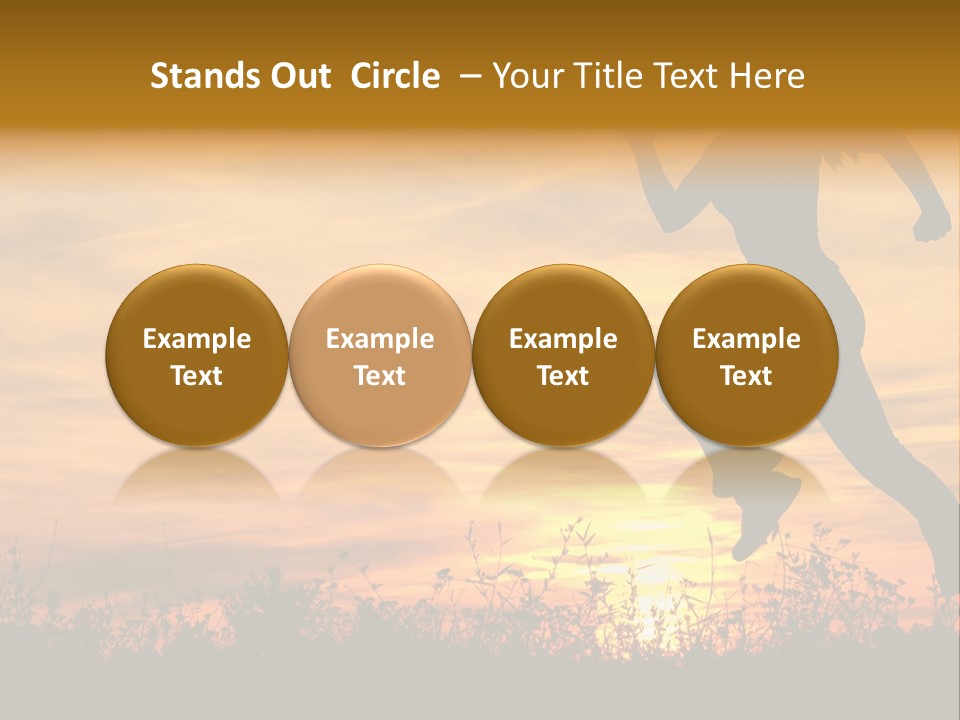 Jumping Training Spring PowerPoint Template