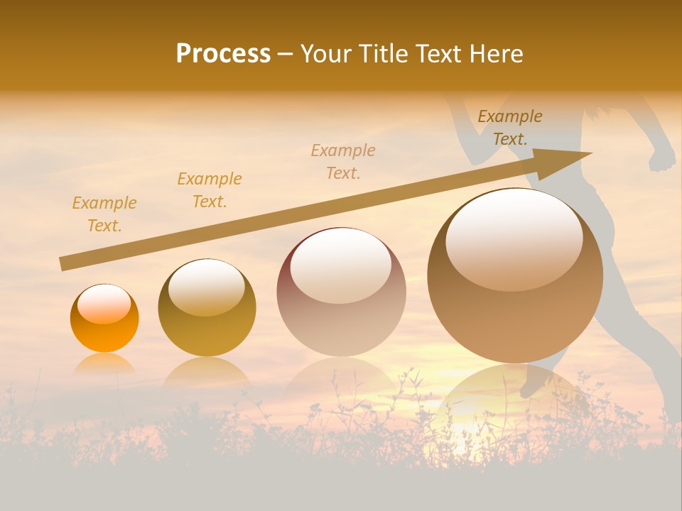 Jumping Training Spring PowerPoint Template