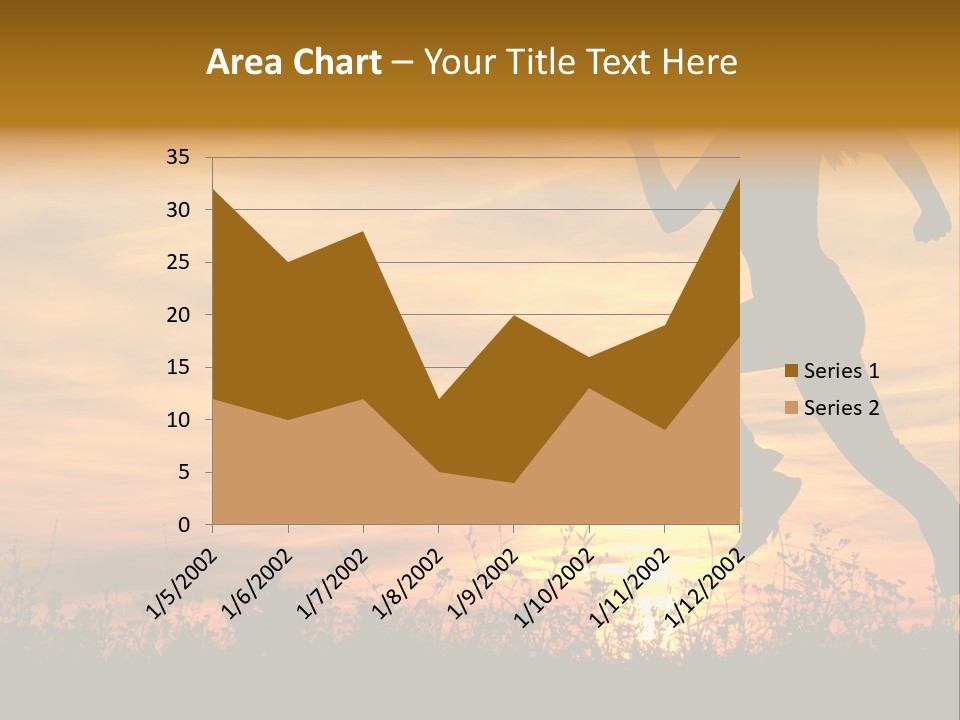 Jumping Training Spring PowerPoint Template