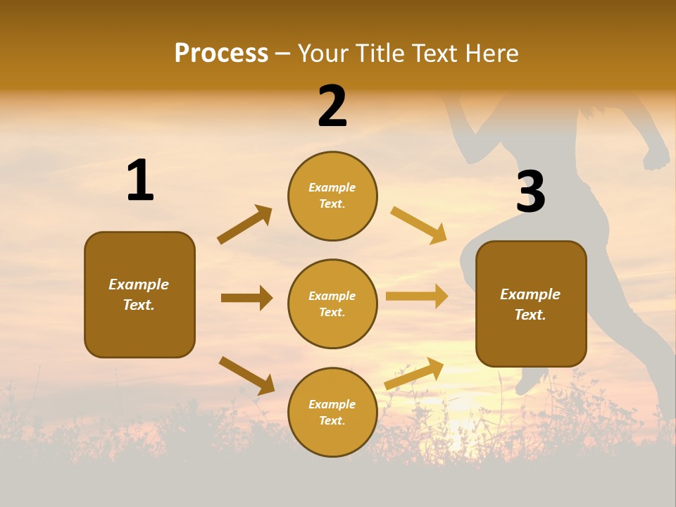 Jumping Training Spring PowerPoint Template