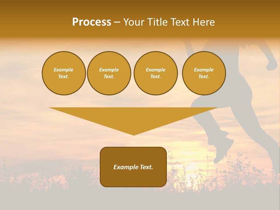 Jumping Training Spring PowerPoint Template
