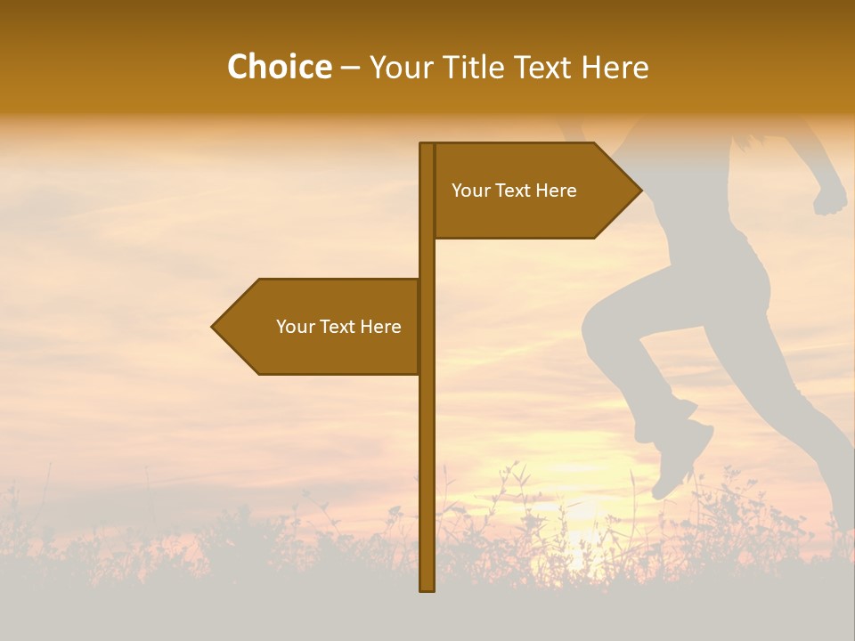 Jumping Training Spring PowerPoint Template