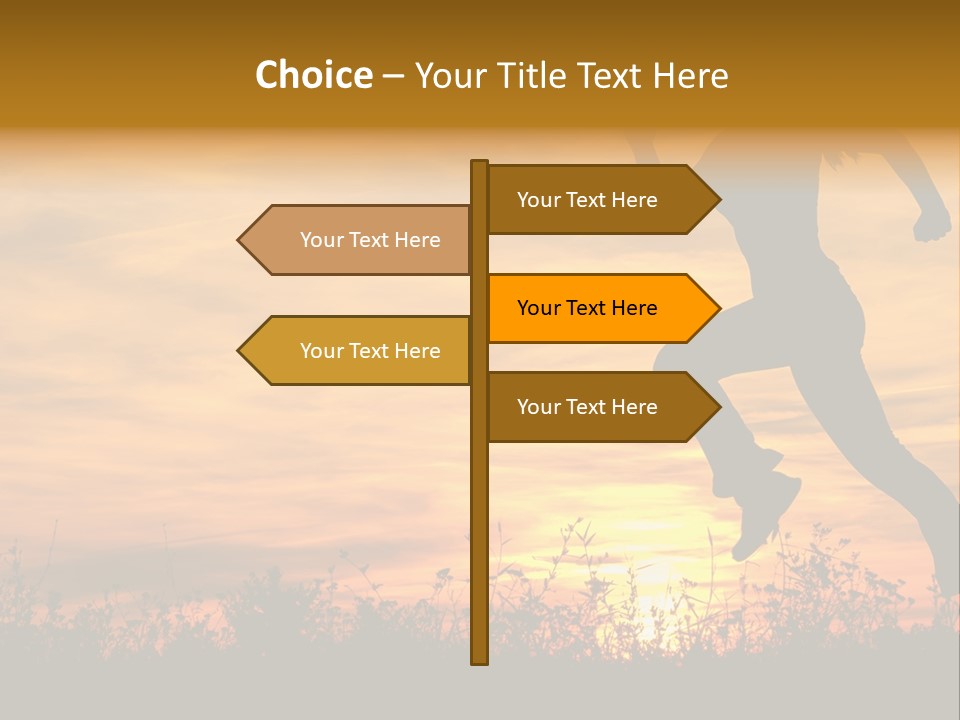 Jumping Training Spring PowerPoint Template