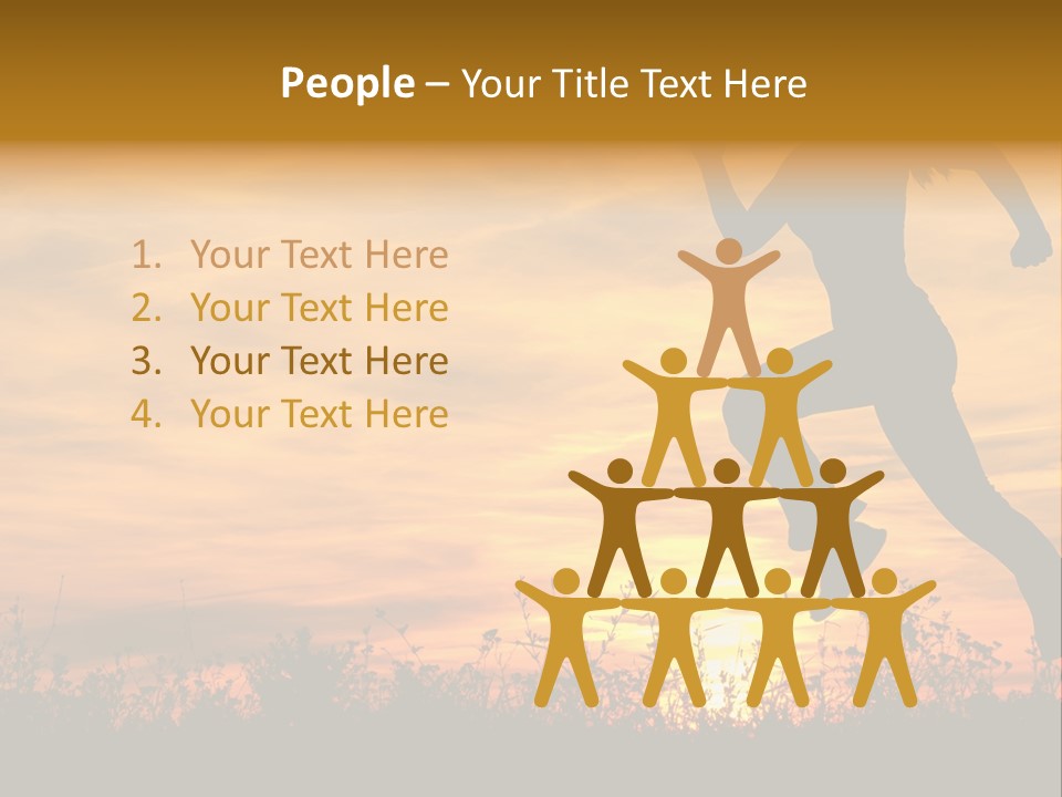 Jumping Training Spring PowerPoint Template