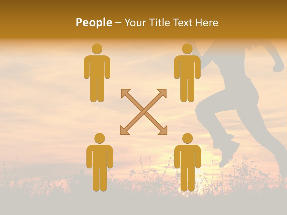 Jumping Training Spring PowerPoint Template