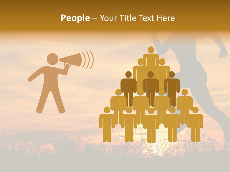 Jumping Training Spring PowerPoint Template