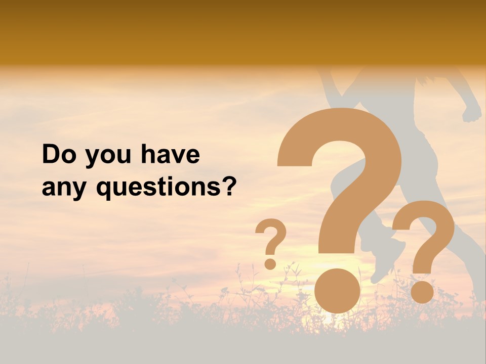 Jumping Training Spring PowerPoint Template