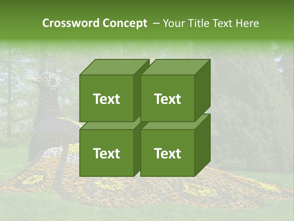 Sunny Day Safety Pavement PowerPoint Template