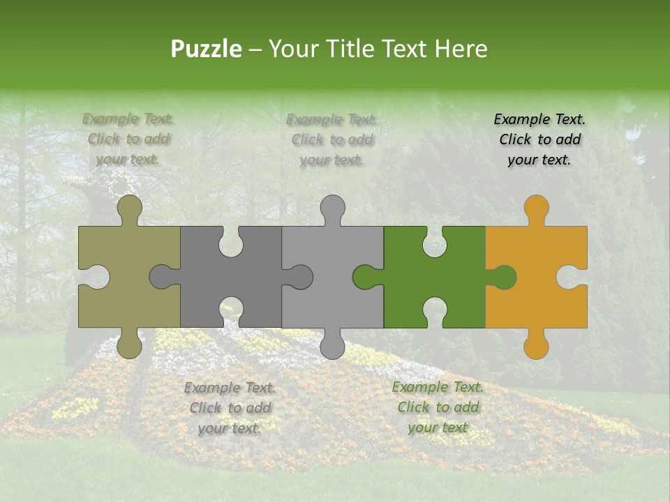 Sunny Day Safety Pavement PowerPoint Template