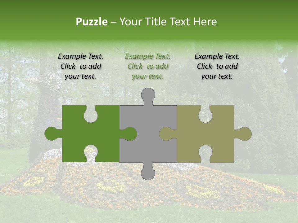 Sunny Day Safety Pavement PowerPoint Template