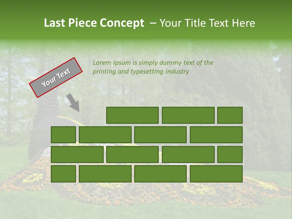 Sunny Day Safety Pavement PowerPoint Template