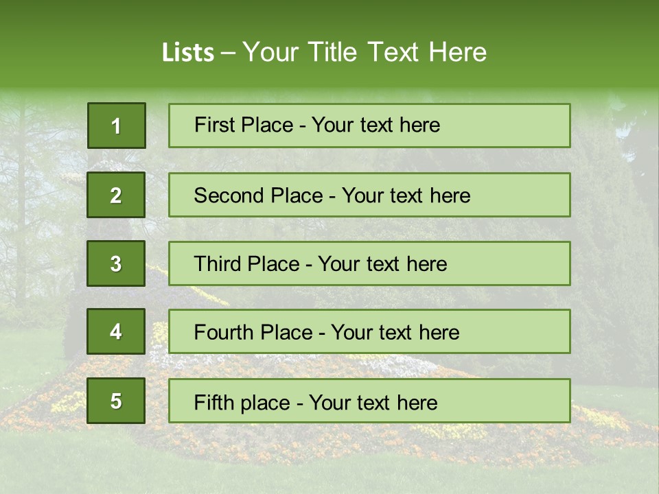 Sunny Day Safety Pavement PowerPoint Template