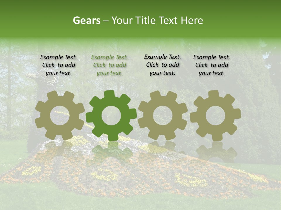 Sunny Day Safety Pavement PowerPoint Template