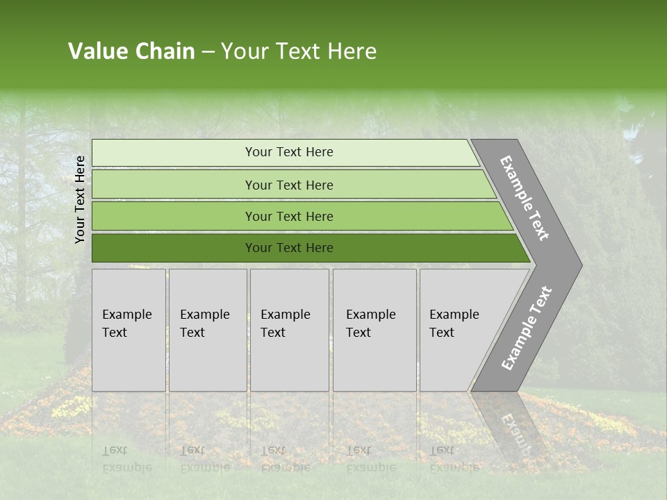 Sunny Day Safety Pavement PowerPoint Template