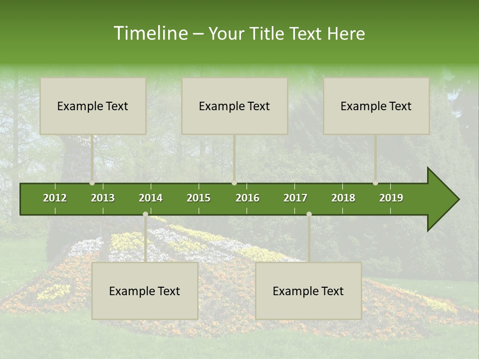 Sunny Day Safety Pavement PowerPoint Template