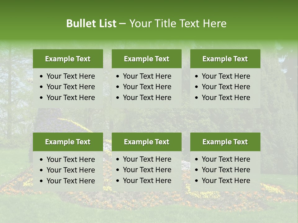 Sunny Day Safety Pavement PowerPoint Template