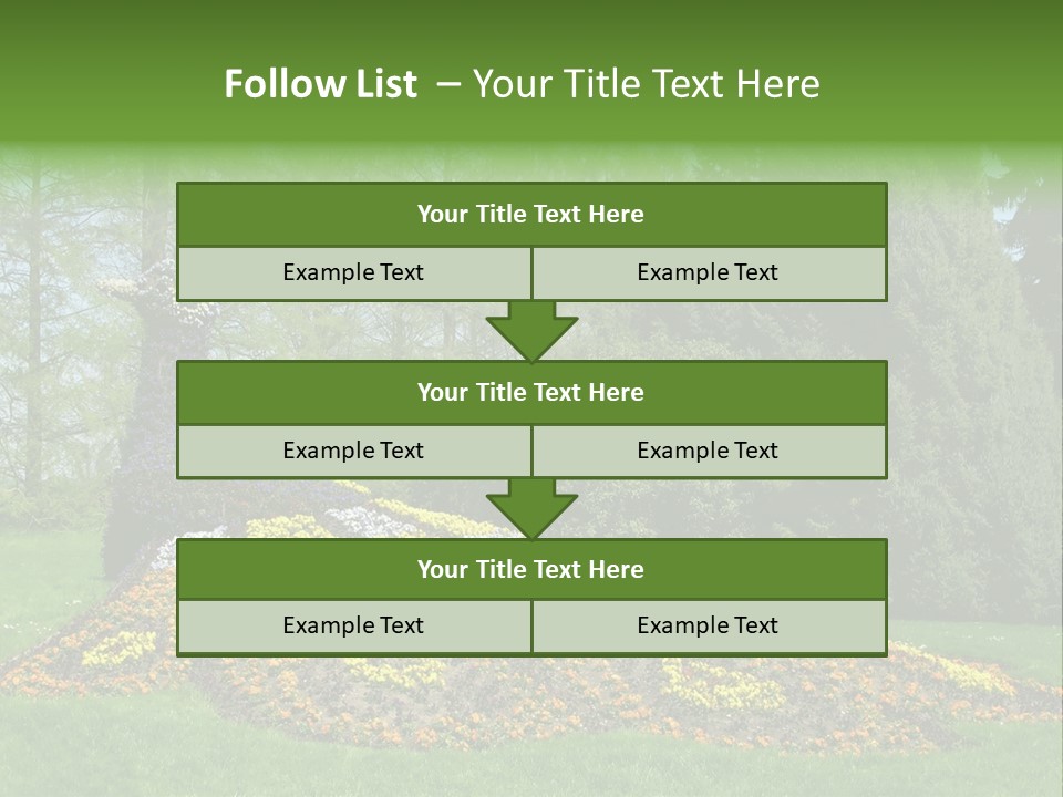 Sunny Day Safety Pavement PowerPoint Template