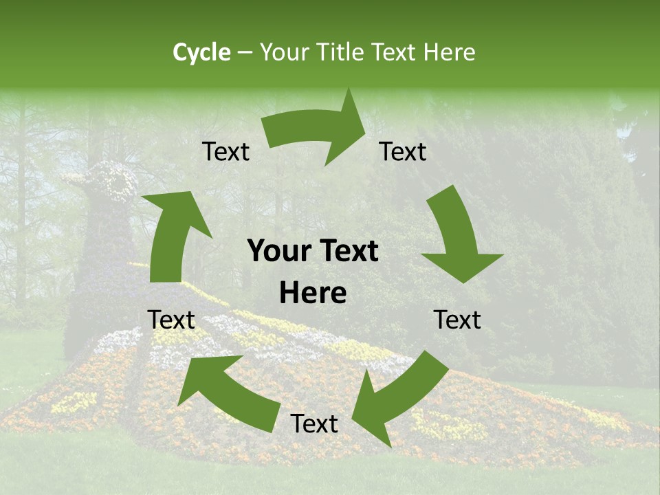 Sunny Day Safety Pavement PowerPoint Template