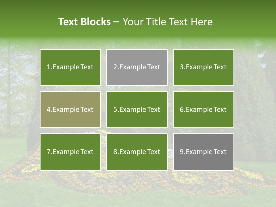 Sunny Day Safety Pavement PowerPoint Template