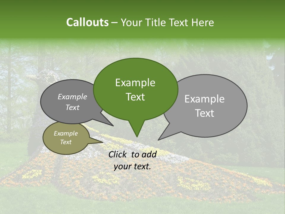 Sunny Day Safety Pavement PowerPoint Template
