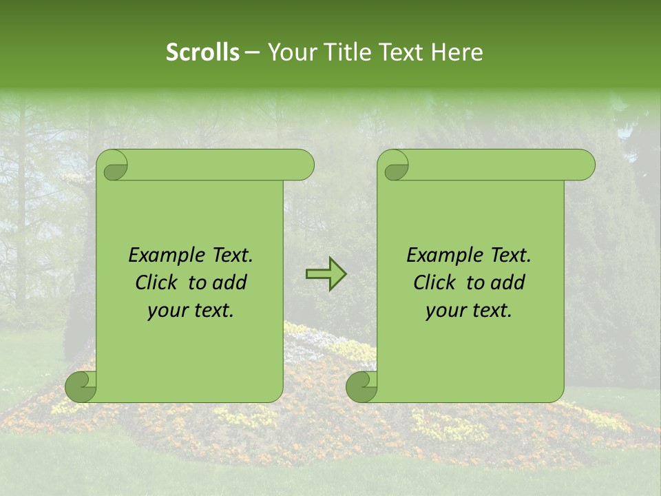 Sunny Day Safety Pavement PowerPoint Template