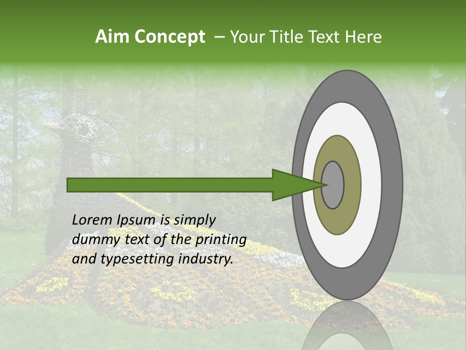 Sunny Day Safety Pavement PowerPoint Template