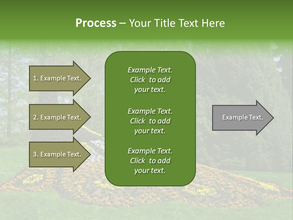 Sunny Day Safety Pavement PowerPoint Template