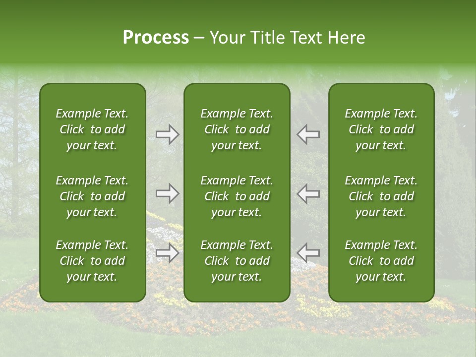 Sunny Day Safety Pavement PowerPoint Template