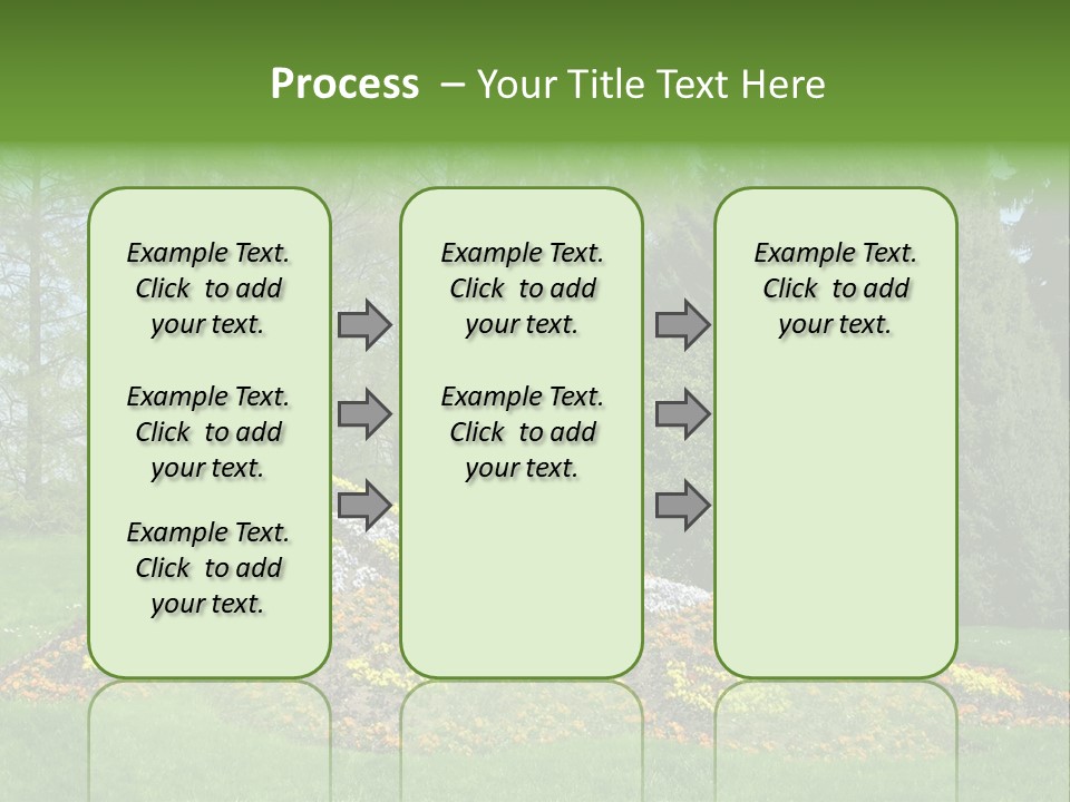 Sunny Day Safety Pavement PowerPoint Template