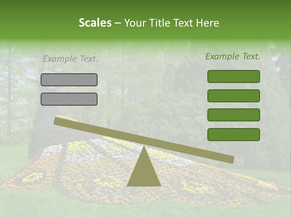 Sunny Day Safety Pavement PowerPoint Template