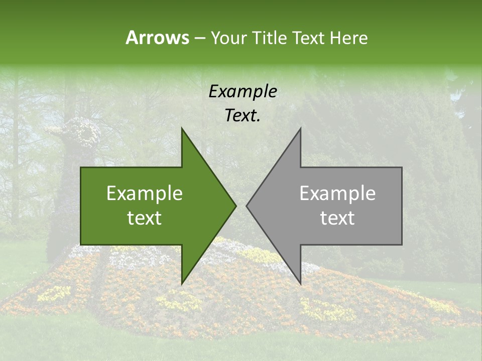 Sunny Day Safety Pavement PowerPoint Template