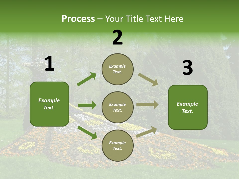 Sunny Day Safety Pavement PowerPoint Template