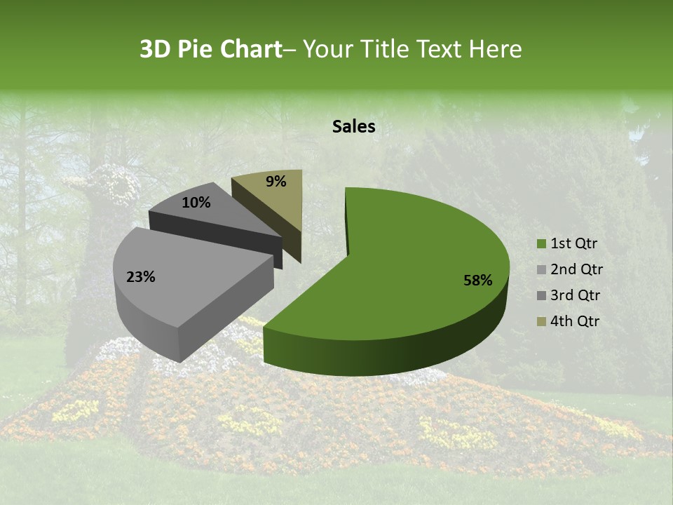 Sunny Day Safety Pavement PowerPoint Template