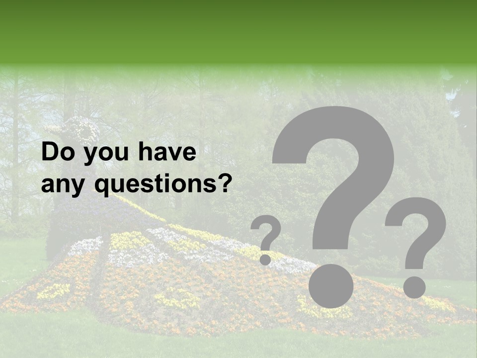 Sunny Day Safety Pavement PowerPoint Template