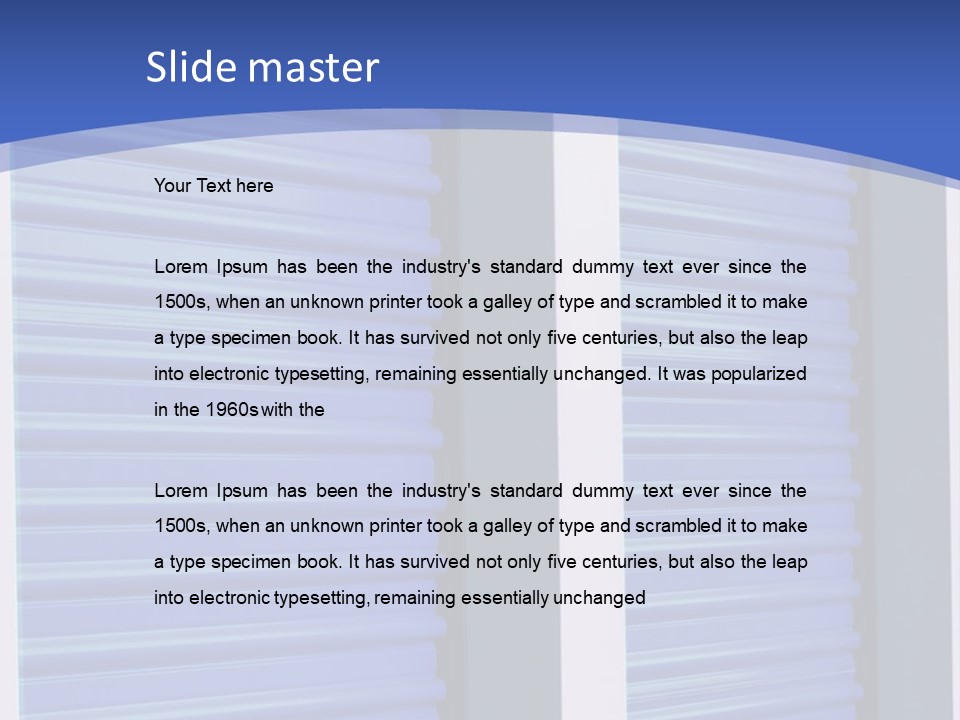 Sunny Day Safety Pavement PowerPoint Template