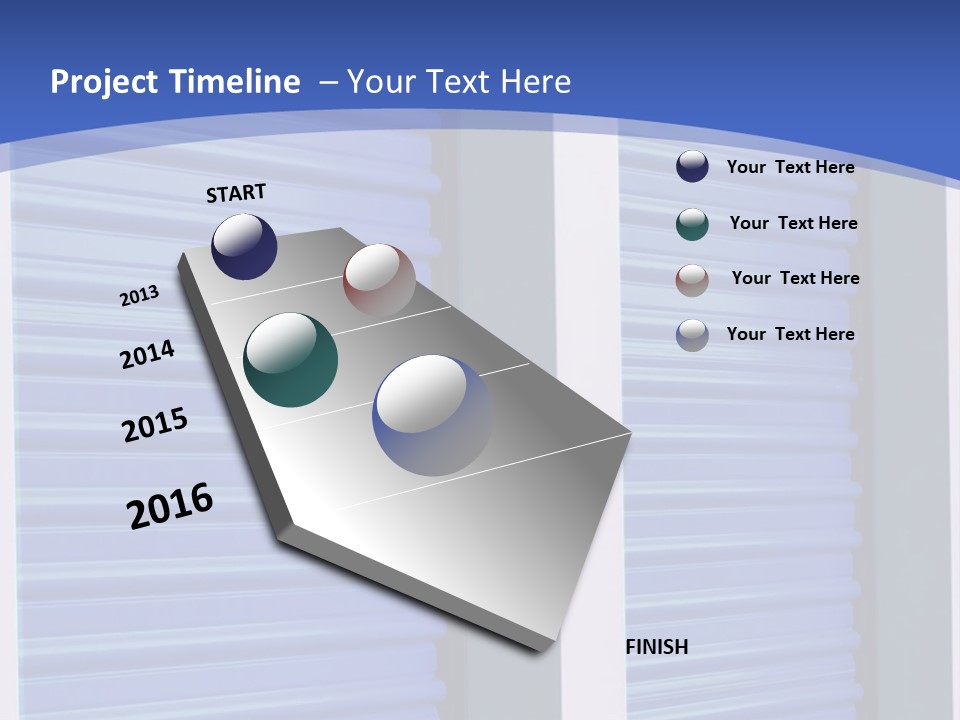 Sunny Day Safety Pavement PowerPoint Template