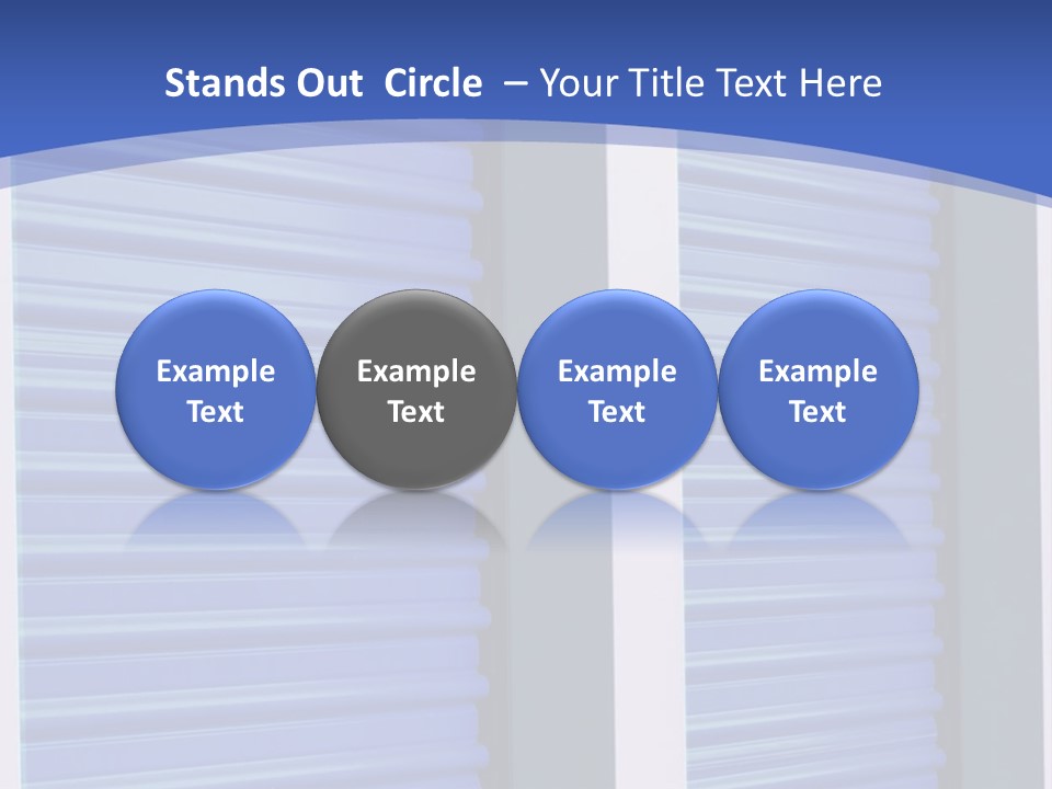 Sunny Day Safety Pavement PowerPoint Template