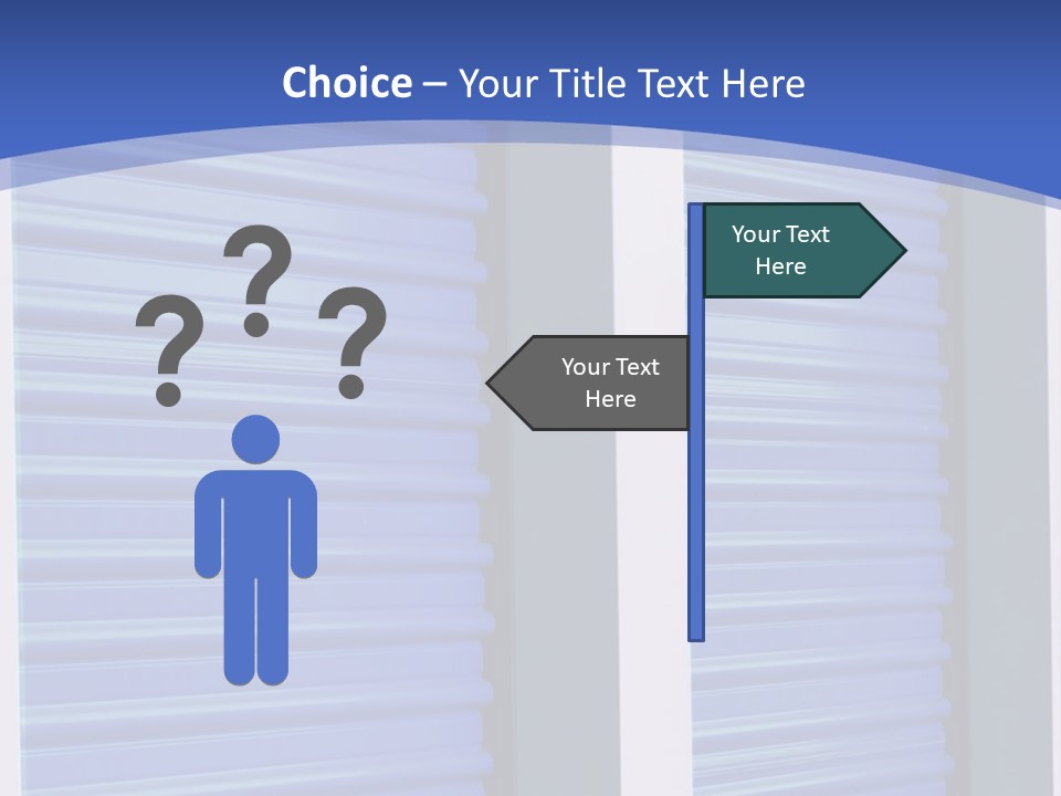 Sunny Day Safety Pavement PowerPoint Template