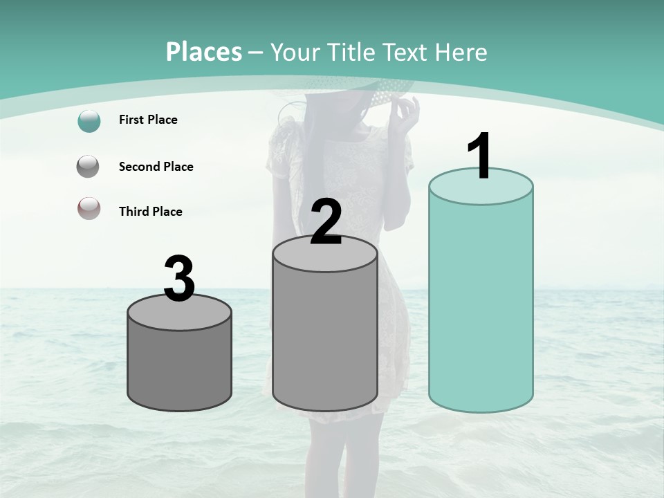 Female  Hat PowerPoint Template