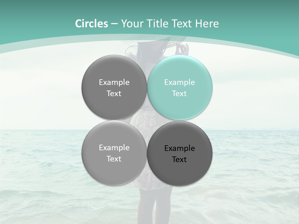 Female  Hat PowerPoint Template