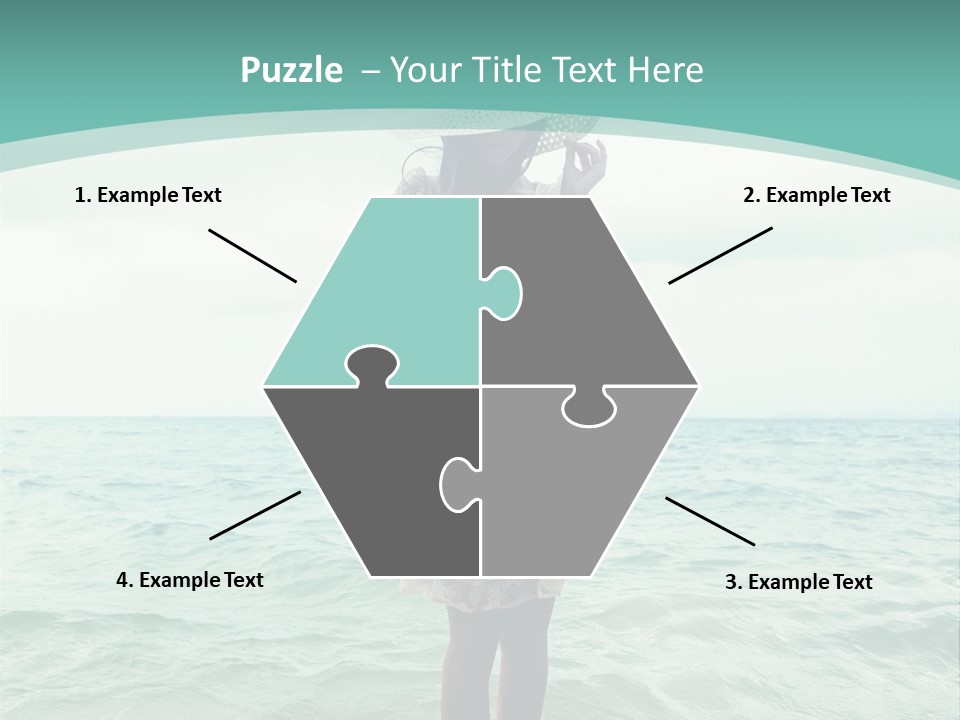 Female  Hat PowerPoint Template