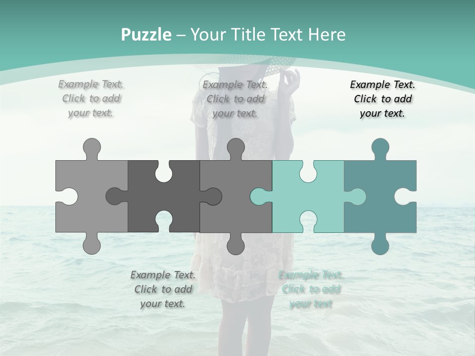 Female  Hat PowerPoint Template