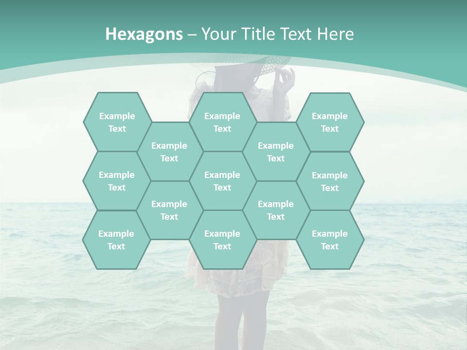 Female  Hat PowerPoint Template