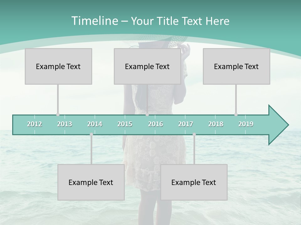 Female  Hat PowerPoint Template