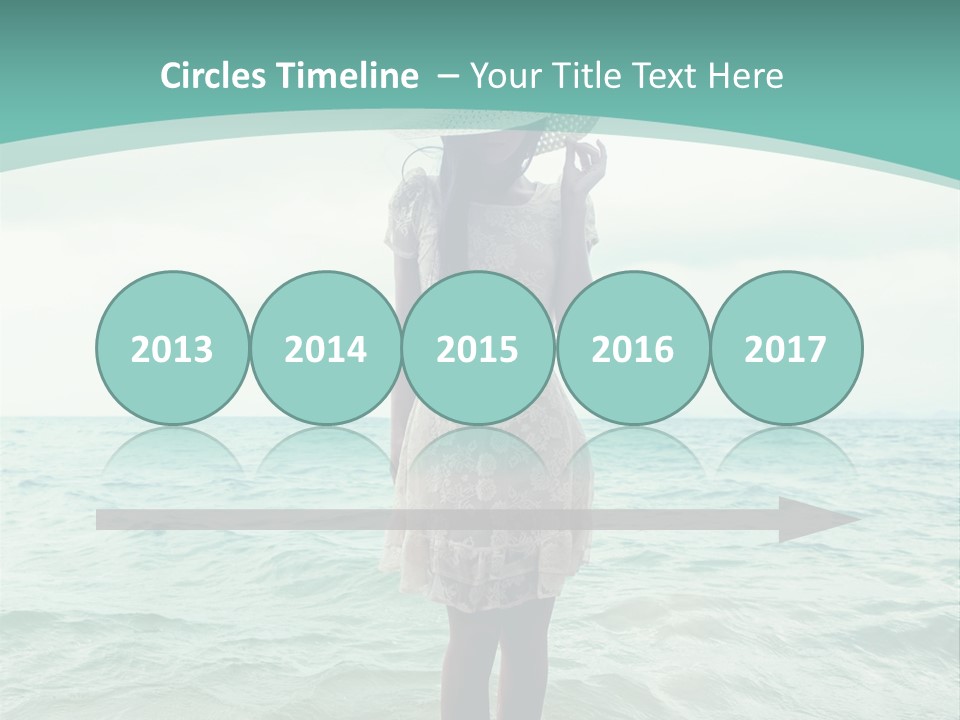 Female  Hat PowerPoint Template