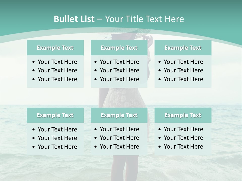 Female  Hat PowerPoint Template